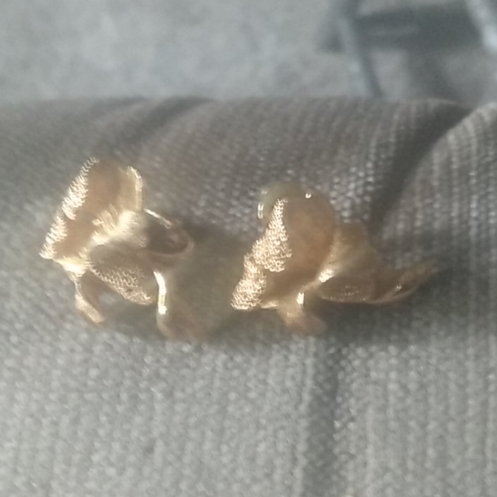Vintage Cora Clip On Earrings.